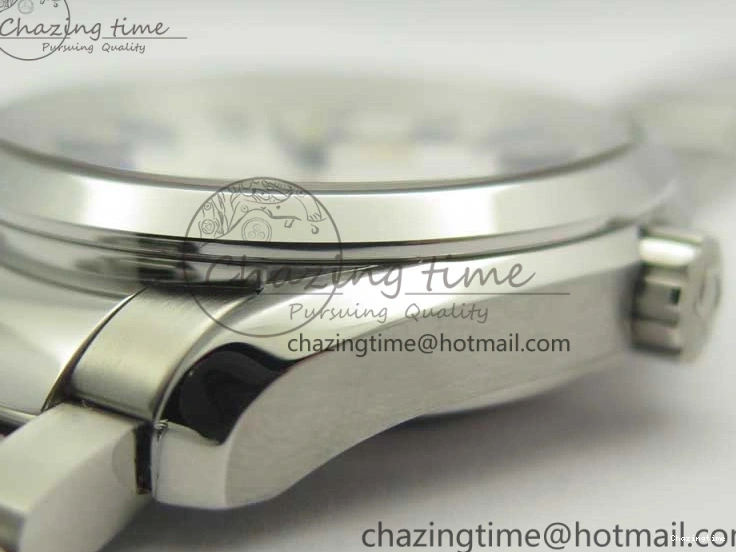 0121 Bright Aqua Terra Master Ryder Cup Edition VSF 1:1 Best Edition White Textured Dial on SS Bracelet A8500 Super Clone 8018